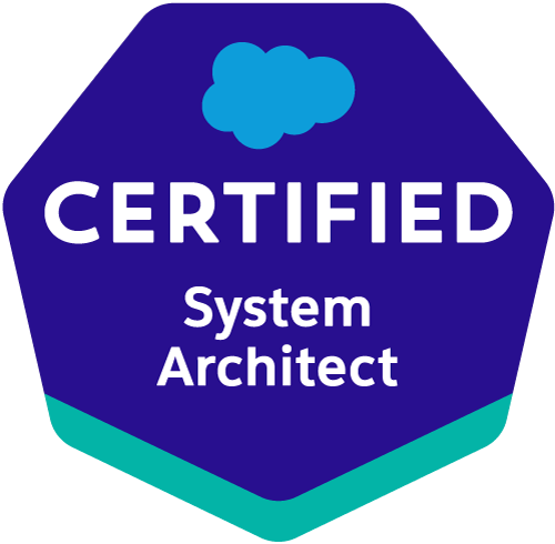 System Architect certification badge